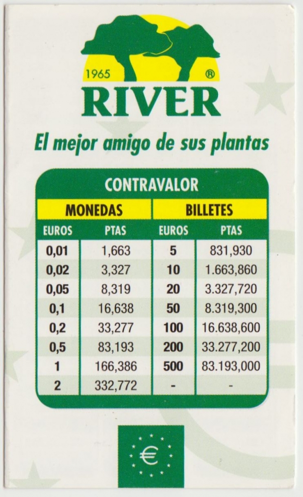 Conversor Euros River 